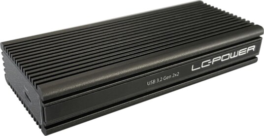 LC-Power M.2 NVMe SSD-kabinett for rack
