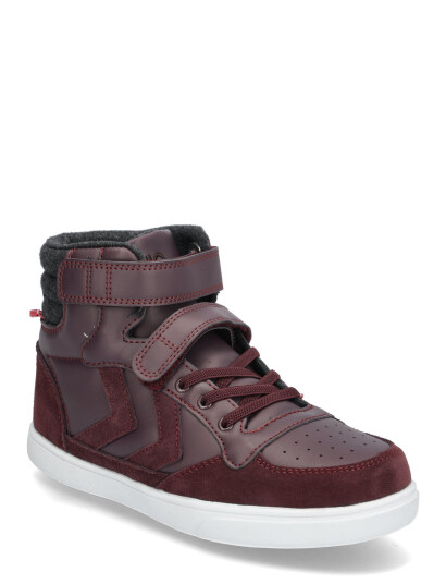 Hummel Stadil Winter High Jr - Burgundy - 26