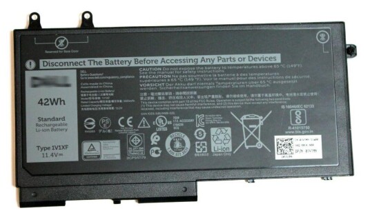 DELL Battery, 42WHR, 3 Cell (7VTMN)