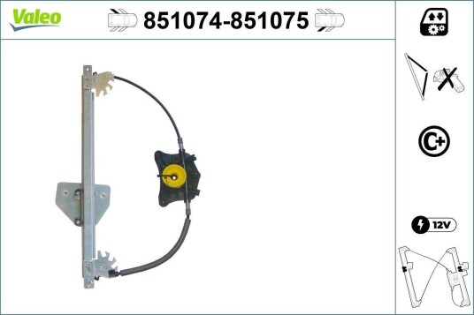 Vindusheis VALEO 851074