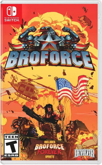 Broforce Nintendo Switch Spill