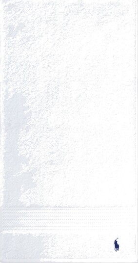 Ralph Lauren Home Player Guest Towel White 40X75CM Ralph Lauren Home Player Guest Towel White 40X75CM
