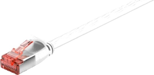 Goobay CAT 6 flat patchkabel U/FTP hvit kobberleder CU 15 m