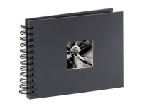 Hama Fine Art Spiral Album, grey, 22x17/50, Grå, 10 x 15, 13 x 18, 220 mm, 170 mm