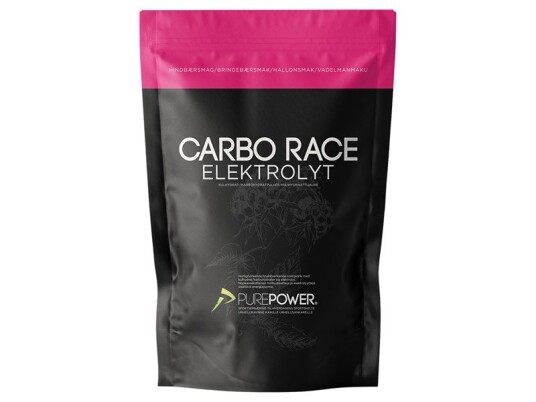 Purepower Carbo Race Sportsdrikk, Bringebær
