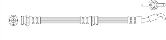 K&K FT3326 Bremseslange