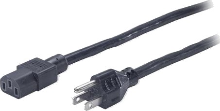 APC NEMA 5 15 to IEC C13 Cable 2.44m AP9893