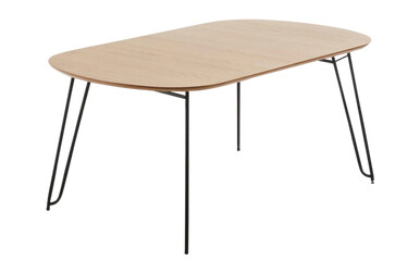 Kave Home Uttrekkbart bord Novac 140 220 x 90 cm 1673680-01-0 1609029-01-0
