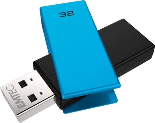 Emtec C350 Brick 2.0 Usb-Flashstasjon 32 Gb Usb 2.0 Blå