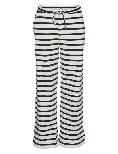 Vero Moda Girl Vmtala Stripe Hw Wide Pant Jrs Girl White 164