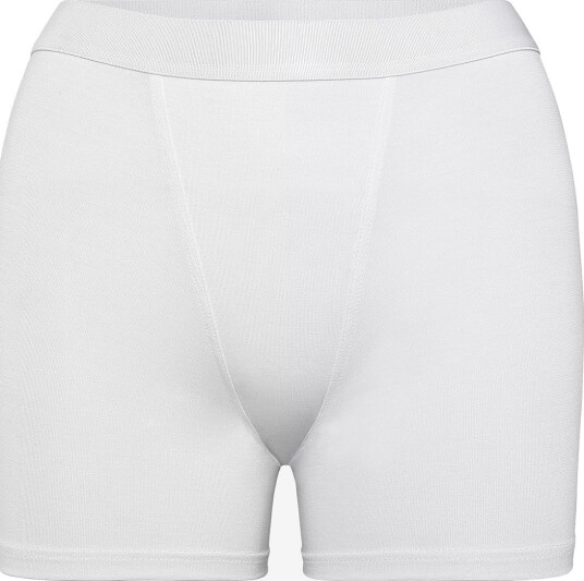 CDLP Lyocell Womens Boxer Brief White WHITE M