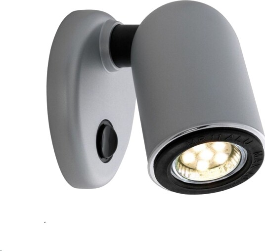 Tube Leselys MR11 SMD LED Matt Sølv