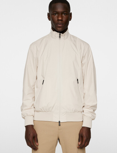 J. Lindeberg Kevin 2L Bomber Jacket   Cream   XXL
