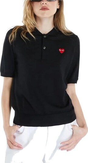 Comme des Garçons Play Dame Topper Svart XL,