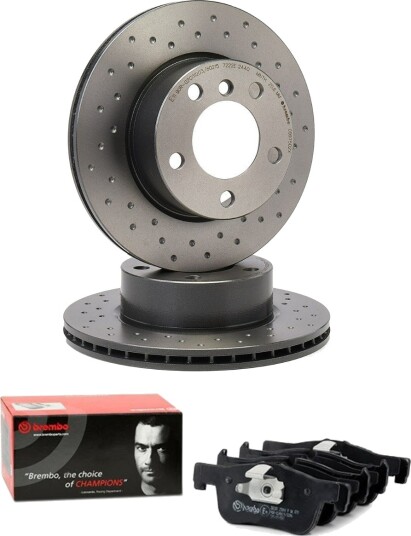 Bremseskiver og -klosser BREMBO BRB3405N0431