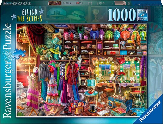 Ravensburger Puslespill 1000 Brikker Bak Scenen