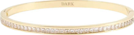 DARK Crystal Bangle Thin Crystal