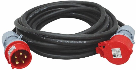 Malmbergs Skjøtekabel 20m 5G2,5mm² IP44