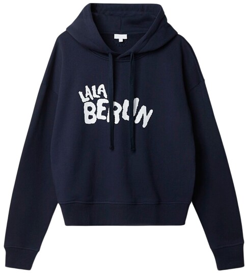 Lala Berlin Hettegenser Hedy Dark Navy Lala Berlin XS Xtra Small Hettegenser Blå