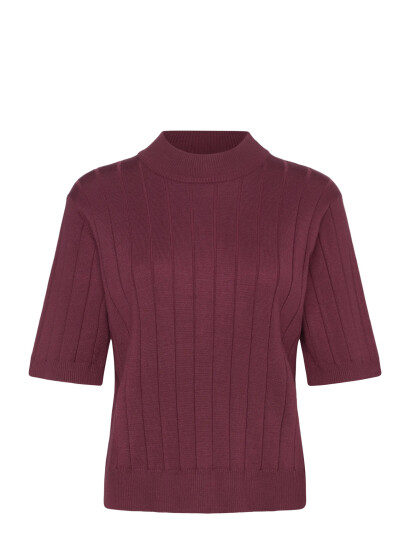 Bruuns Bazaar Anemonebbglady Knit - Burgundy - XS Bruuns Bazaar Anemonebbglady Knit - Burgundy - XS