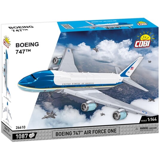 Cobi Boeing Byggesett 1087 Deler Boeing 747 Air Force One