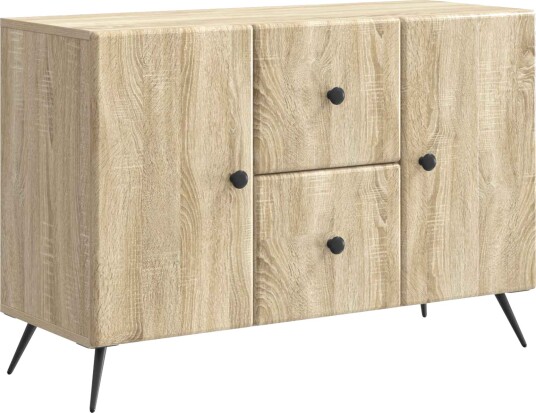  Serviesskap Sonoma eik 89 x 34,5 x 60 cm Konstruert tre