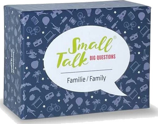 Juna Pack Small Talk Big Questions: Blå Spill Dansk Og Engelsk