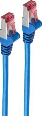 shiverpeaks Patchkabel S/FTP Cat.6A blau 0,5m