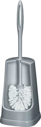 Wenko 23442100 Toalettbørste Og Holder Grå Polyurethan Polyvinylklorid Pvc Polyurethan Polyvinylklorid Pvc 120 Mm 120 Mm