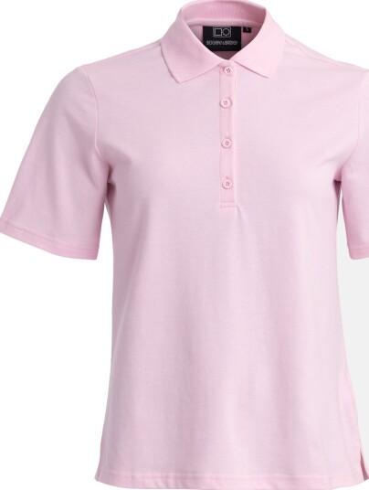 Bogeys & Birdies W Cotton Mix Classic Button Golf pologenser dame Lt Pink X-Large Bogeys & Birdies W Cotton Mix Classic Button Golf pologenser dame Lt Pink X-Large
