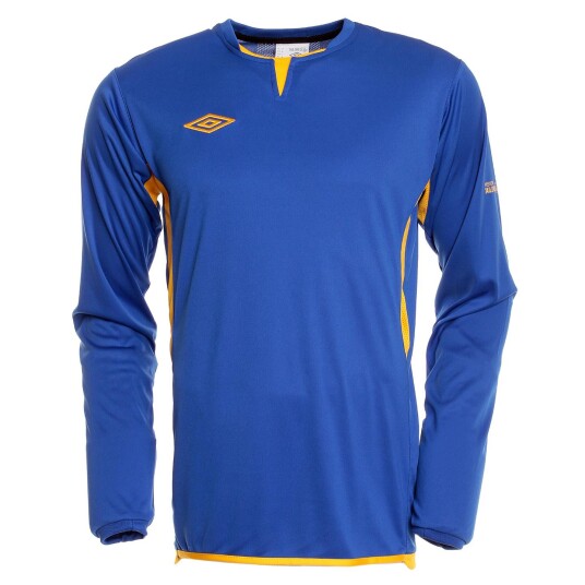 Umbro Vision LS Jersey 924 Ultra/Yellow L