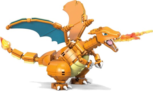 Mattel Mega Construx Pokémon Charizard byggesett - 222 deler i plast