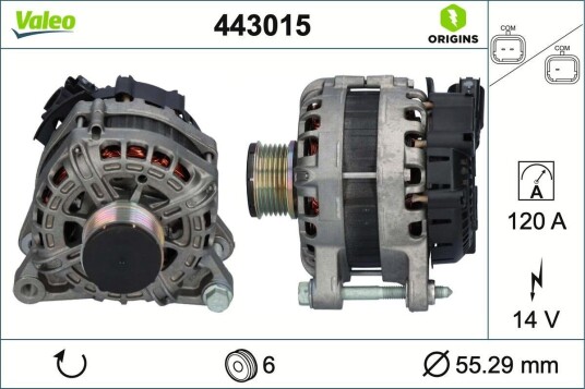 Dynamo VALEO 443015