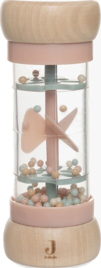 Jollein Rain Rattle Lovely Birds Trerangle, Rosa Jollein Rain Rattle Lovely Birds Trerangle, Rosa