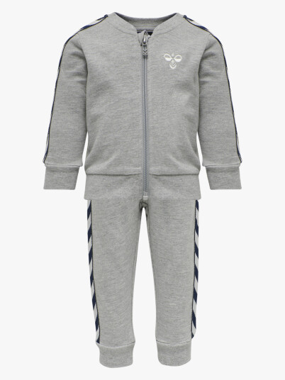 Hummel Bille Tracksuit Grå 98 Hummel Bille Tracksuit Grå 98
