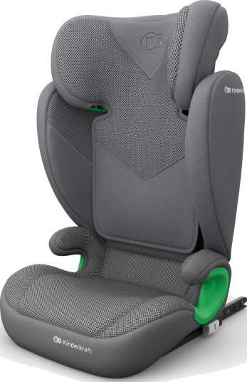 Kinderkraft Junior Fix 2 Plus I-Size Beltestol, Grå