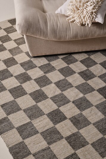 Jotex Vanlig Vevd Teppe Polyester Beige/brun BENTO 20822700355