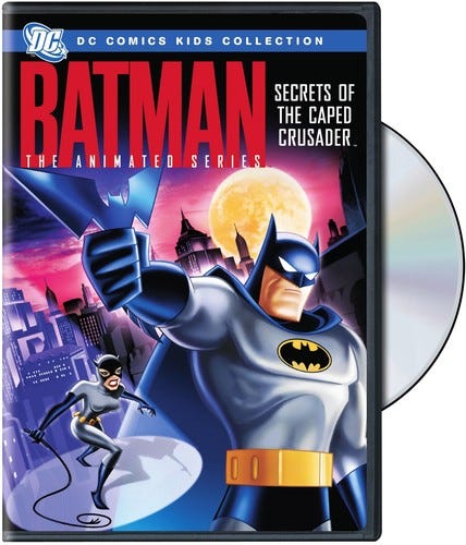 Batman: Animated Series Secrets Caped Crusader DVD Batman: Animated Series Secrets Caped Crusader DVD