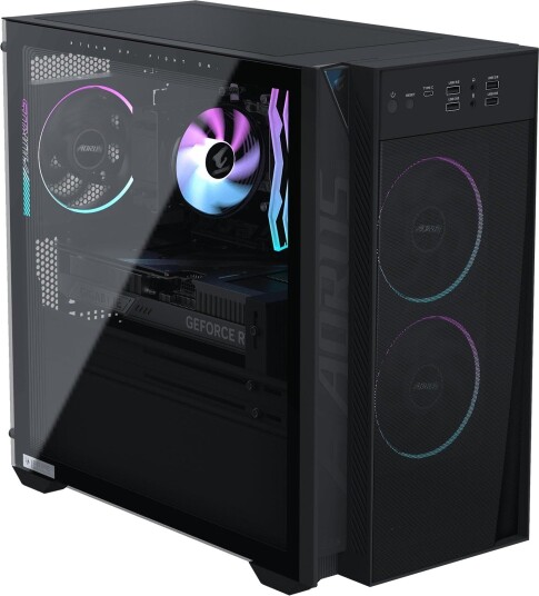 Gigabyte AORUS Prime 3 Gaming PC Ryzen 7 9700X 32GB 1TB SSD RTX 5060 Windows 11 Home AP3A7N6-5111