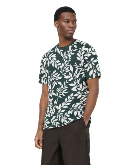 ONLY & SONS Onsperry Life Reg Leaf Aop Ss Tee Green S