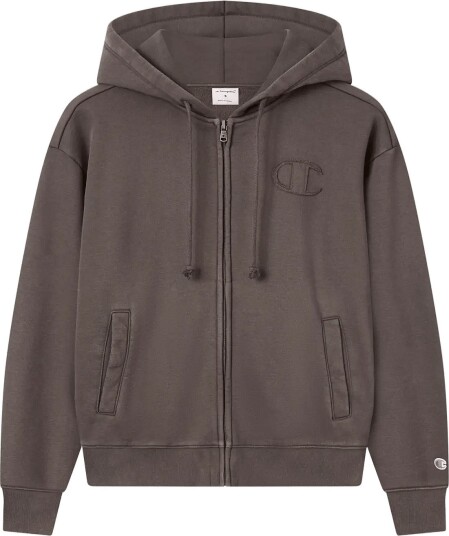Champion Full Zip Hoodie Sweatshirt GS509 MOS S