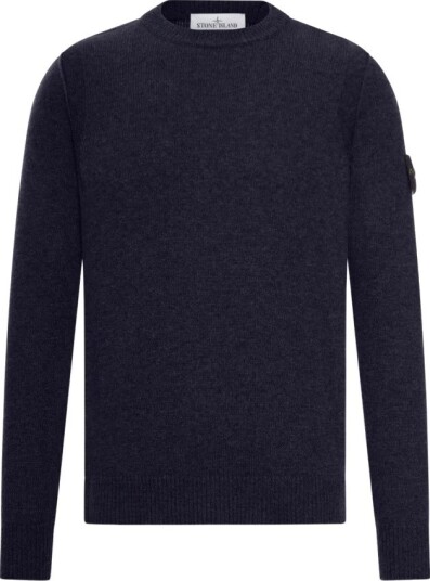 Stone Island Herre Strikkevarer Blå L,