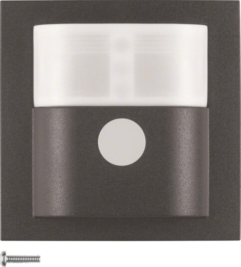 Hager Bevegelsessensor 85341285 45-90°, Med Hvac-Styring Antrasitt, S1, B3, B7