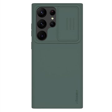 Nillkin CamShield Silky Samsung Galaxy S23 Ultra 5G Silikondeksel Grønn