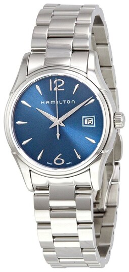 Hamilton Dameklokke H32351145 Jazzmaster Blå/Stål Ø33 mm