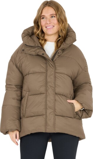 Athlecia Shaja W Short Puffer Brown 36