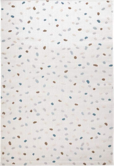 Barneteppe Confetti krem/multi Størrelse: 100 x 160 cm Barneteppe Confetti krem/multi Størrelse: 100 x 160 cm