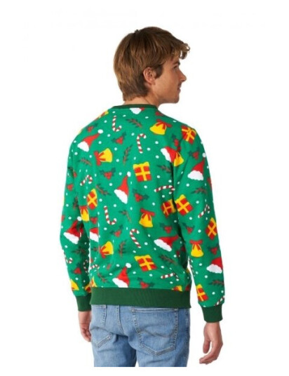 Boland Traciks Opposuit Holiday Greenish Julebluse OPSM-1001-XS Boland Traciks Opposuit Holiday Greenish Julebluse OPSM-1001-XS