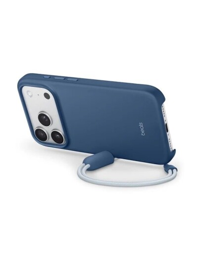 Apple Mobildeksel med Stativ til iPhone 17 Pro - MagSafe Kompatibel - Bedrock Blue Apple Mobildeksel med Stativ til iPhone 17 Pro - MagSafe Kompatibel - Bedrock Blue