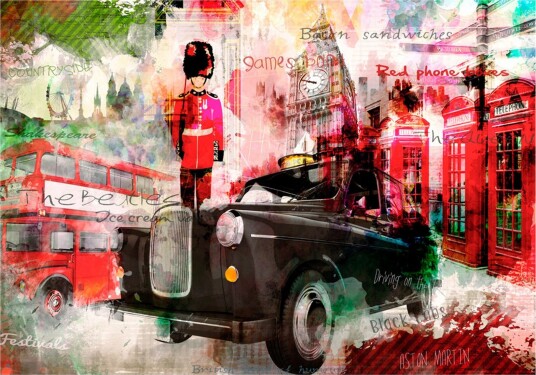 Fototapet Streets Of London 400x280 - Artgeist sp. z o. o.